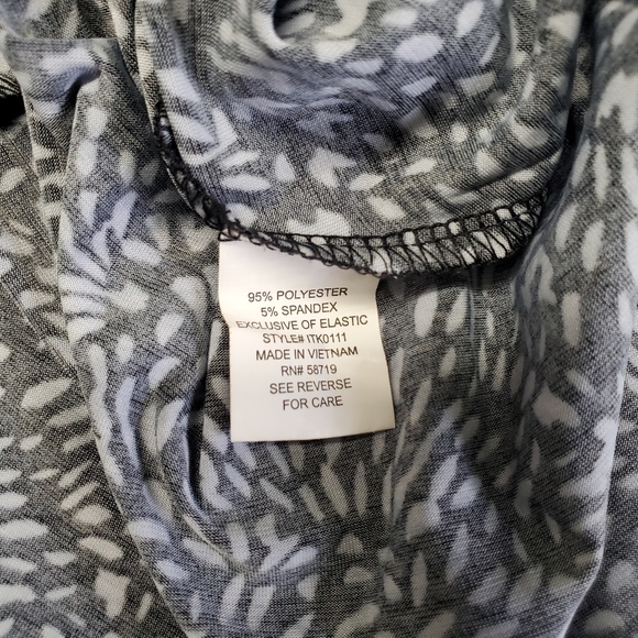 NY Collection Women's Maxi Skirt Modest/Flowy Size L - Picture 4 of 9